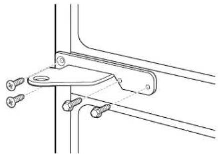GE PFS22MBSBB - ⑦ INSTALL CENTER HINGE - 2