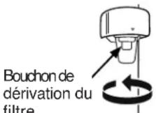 GE GNE21FSKSS - Bouchon de dérivation du filtre - 1