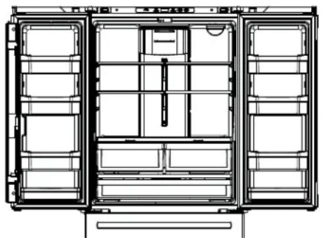 GE GFE26JMMES - Refrigerator suggested assembly - 2