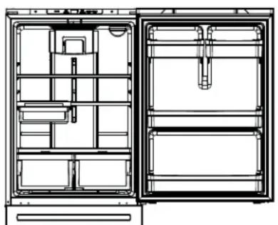 GE GFE26JMMES - Refrigerator suggested assembly (cont.) - 2