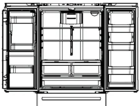 GE GFE26JMMES - Refrigerator suggested assembly (cont.) - 6
