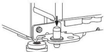 GE GFE26JMMES - ② REINSTALL FREEZER DOOR - 2