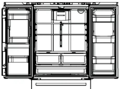 GE GFE26JMMES - Refrigerator suggested assembly (cont.) - 5