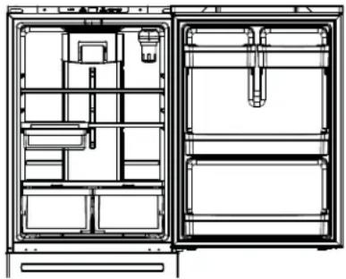 GE GFE26JMMES - ENCHUFE EL REFRIGERADOR - 1