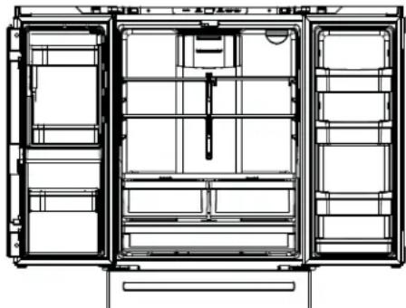 GE GFE26JMMES - Ensamble sugerido del refrigerador (cont.) - 4