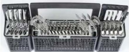 GE GDP645SYNFS - Deep Clean Silverware Jets (on some models) - 5