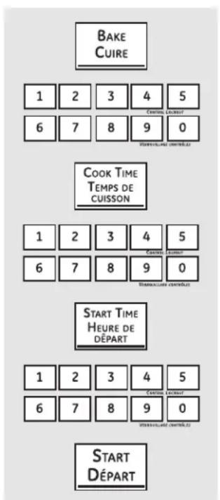 GE PCK916BMBB - How to Set an Immediate Start and Automatic Stop - 1