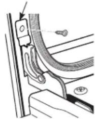 GE JKS3000SNSS - Pour retirer la porte : - 1