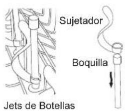 Sujetador Boquilla Jets de Botellas