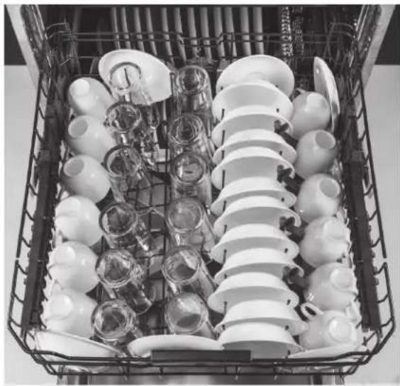 GE GDT665SGNBB - couverts - Panier supérieur - 2