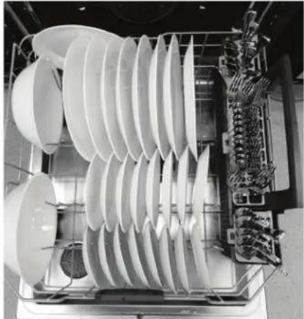 GE GDT665SGNBB - couverts - Panier inférieur - 1