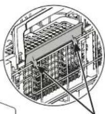 GE GDP665SYNFS - Chorros de Agua para la Limpieza Profunda de Utensilios de Plata (en algunos modelos) - 2