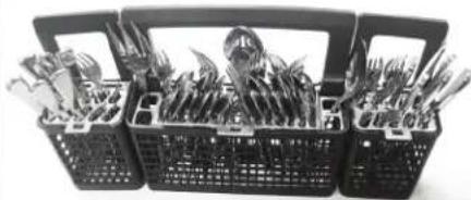 GE GDF645SSNSS - Deep Clean Silverware Jets (on some models) - 6