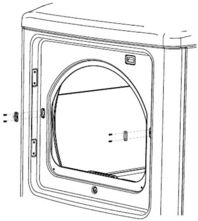 FRIGIDAIRE FFRE4120SW - INVERSIÓN DE LA PUERTA - 1
