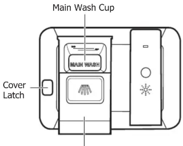 Main Wash Cup MAIN WASH Cover Latch