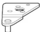 FRIGIDAIRE FFET1222QW - Door Parts - 1