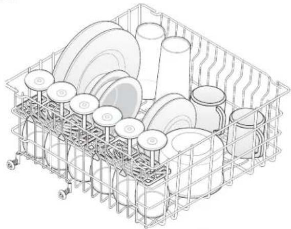 FRIGIDAIRE FFBD2408NB - Upper Rack Cycle - 1