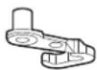 FRIGIDAIRE FFET1222QS - Parts included with Hinge Kit (packed inside unit) - 2