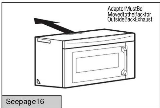 AdaptorMustBe Moved to the Backfor OutsideBackExhaust Seepage16
