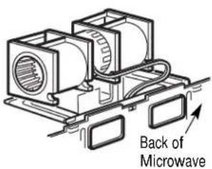 Back of Microwave