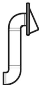FRIGIDAIRE FPBM307NTF - EXTRACCIÓN TRASERA EXTERNA (SÓLO EJEMPLO) - 1