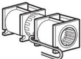 FRIGIDAIRE FGMV155CTF - B5. AJUSTE DEL VENTILADOR DEL MICROONDAS PARA LA EXTRACCION TRASERA EXTERNA (cont.) - 2