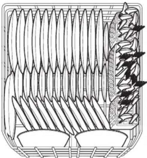 FRIGIDAIRE FFCD2418US - PREPARING AND LOADING DISHES - 1
