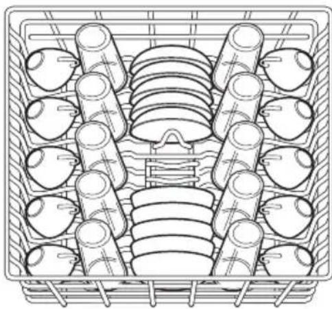 FRIGIDAIRE FFCD2418US - Features and appearance of racks and silverware basket may vary from your model. - 1
