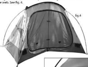 EUREKA Suite 4 - Raise the tent: - 4
