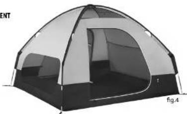 EUREKA Grand Manan 9 - Raise the tent: - 3