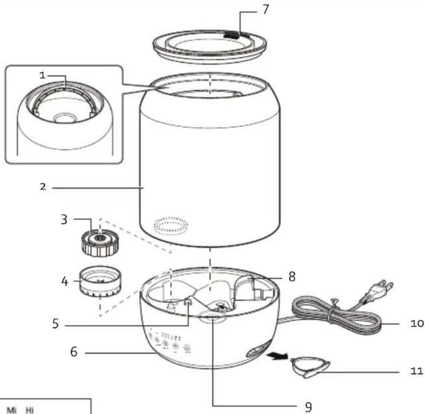 DOMO DO265HD - BEDIENING - 1