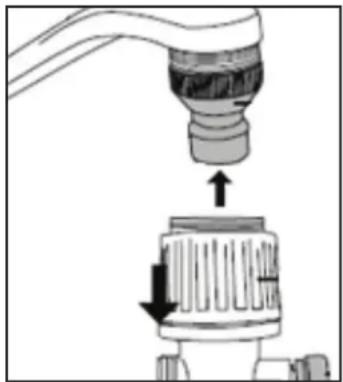 DANBY DWM055WDB - Raccordement de l'assemblage à connexion rapide à l'alimentation en eau - 3
