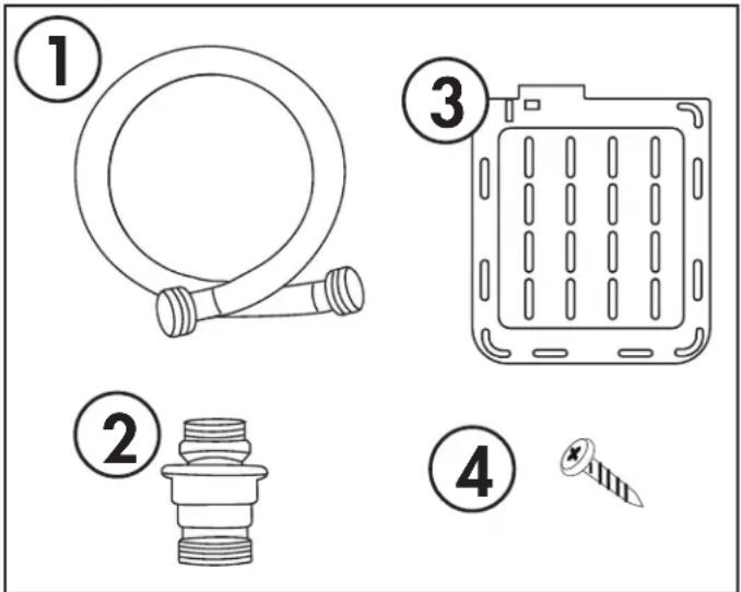 DANBY DWM030WDB-6 - ACCESSOIRES ET PRÉPARATION - 1