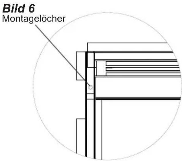 Bild 6 Montagelöcher