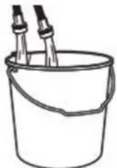 Crosley CAW38125HW - Clear water lines - 1