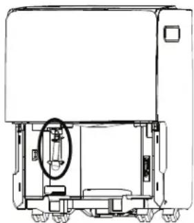 DANBY DDR050BLPBDB - Cubo de agua - 1