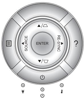 OPTOMA HD26B - Pavé et télécommande - 1