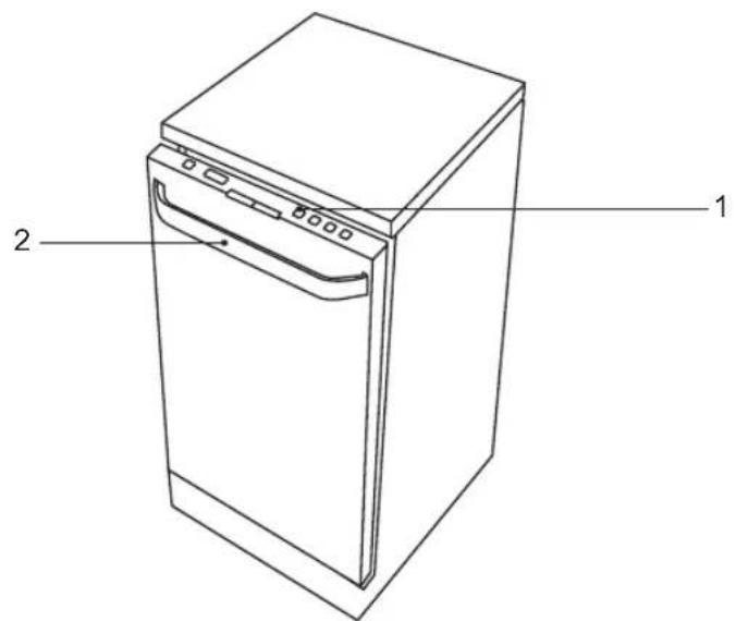 DELONGHI DDW60X17 - επισκοπηση προϊοντος - 1