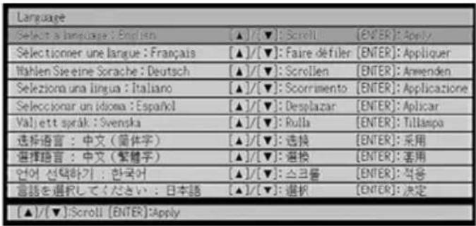 CASIO XJ-S46 - Specifying the Display Message Language - 1