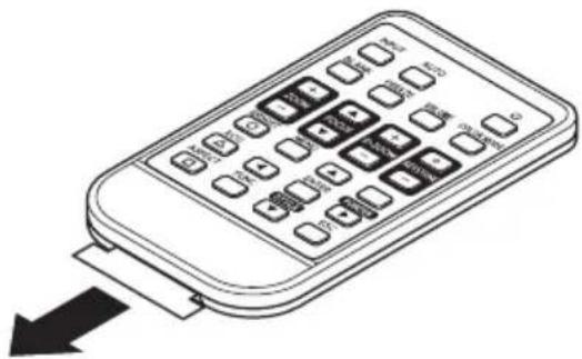 CASIO XJ-S46 - Preparing the Remote Controller - 1