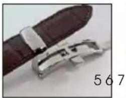 Christopher Ward C60 Trident GMT - IEATHER STRAP WITH EASY RELEASE BUTTERFly CIASP - 5