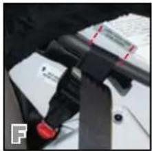 BRITAX Advocate CS - Lower Universal Anchorage System (LUAS) Installation - 6