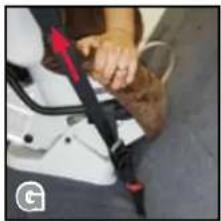 BRITAX Advocate CS - Lower Universal Anchorage System (LUAS) Installation - 7