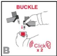 BRITAX Advocate CS - Cleaning the Harness Buckle - 2