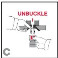 BRITAX Advocate CS - Cleaning the Harness Buckle - 3