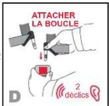 ATTACHER LA BOUCLE 2 déclics