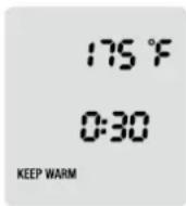 CUISINART TOB-260N1 - KEEP WARM (MANTENER CALIENTE) - 2