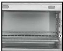 CUISINART TOB-260N1 - POSICIONES DE LA REJILLA - 1
