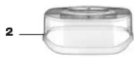 CUISINART Gelateria ICE-60W - Cord Storage (not shown) - 2