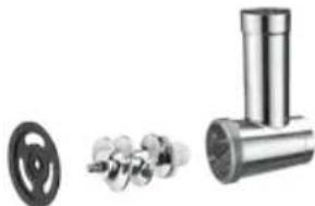 CUISINART MG-100 - Ensamblado del aditamento embutidor de carne - 2